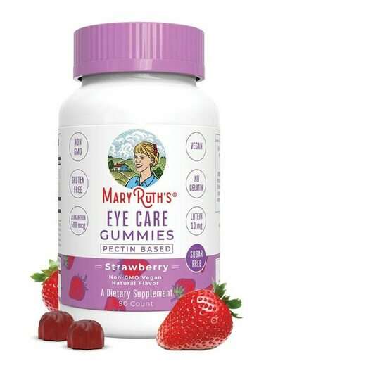 Основне фото товара MaryRuth's, Eye Care Gummies Strawberry Flavor, Підтримка здор...