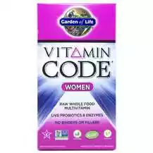 Garden of Life, Vitamin Code Women, RAW вітаміни для жінок, 24...