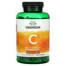 Swanson, Vitamin C With Rose Hips, Вітамін C, 250 капсул