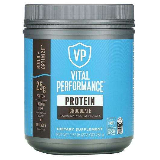 Основное фото товара Vital Proteins, Протеин, Vital Performance Protein Chocolate, ...