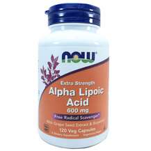Alpha Lipoic Acid, Альфа-ліпоєва кислота 600 мг, 120 капсул