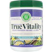 Green Foods, ДГК, True Vitality Plant Protein Shake with DHA V...