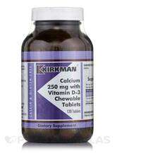 Kirkman, Кальций с витамином D3, Calcium 250 mg with Vitamin D...