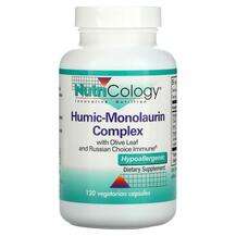 Nutricology, Humic-Monolaurin Complex, Монолаурин, 120 капсул