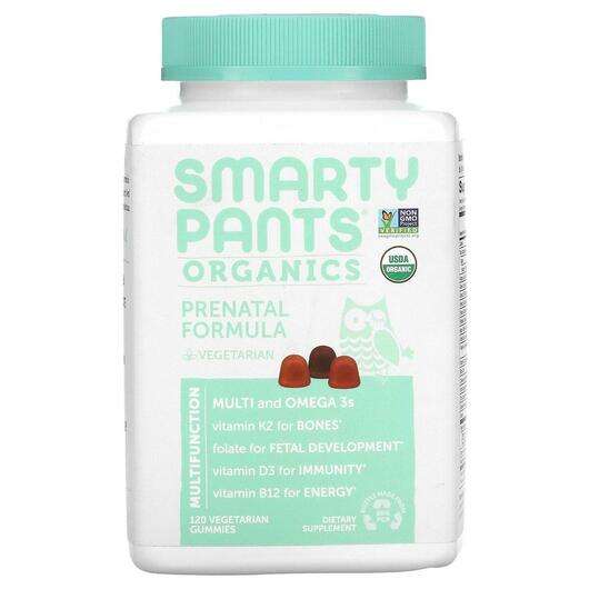 Основное фото товара SmartyPants, Мультивитамины, Organics Prenatal Complete, 120 V...