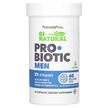 Фото товару GI Natural Probiotic Men 60 Billion, Підтримка кишківника, 30 кап