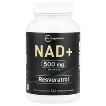 NAD+ Никотинамид НАД+ Micro Ingredients 240 капсул