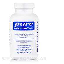 Pure Encapsulations, Phosphatidylcholine, Фосфатидилхолін, 90 ...