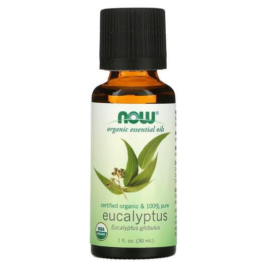 Основне фото товара Pure Essential Oil Organic Eucalyptus, Ефірна олія, 30 мл