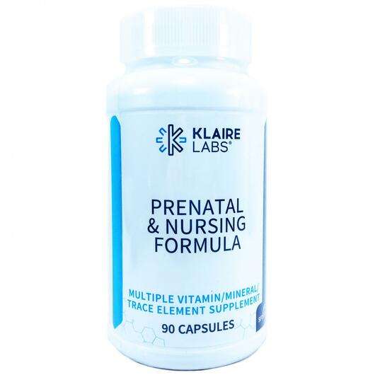 Prenatal & Nursing Formula, Вітаміни для мам, 90 капсул