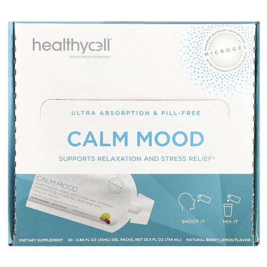 Основне фото товара Calm Mood Natural Berry Lemon, Підтримка стресу, 30 шт