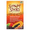 Фото товару Real Food Slender Sticks Tropical, Цукерки з клітковиною, 5 g Eac