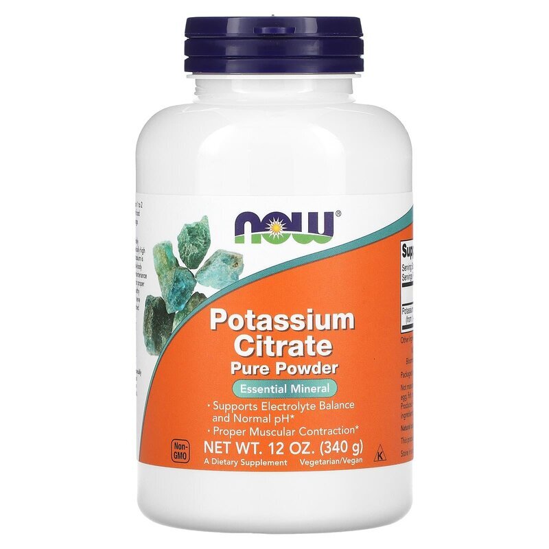 Now Foods, Potassium Citrate Pure Powder 340 g