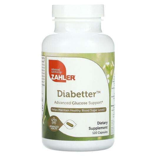 Основное фото товара Zahler, Комплексы для диабетиков, Diabetter Advanced Glucose S...
