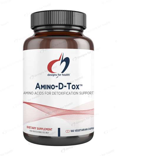 Основне фото товара Designs for Health, Amino-D-Tox, Аміно Детокс, 180 капсул