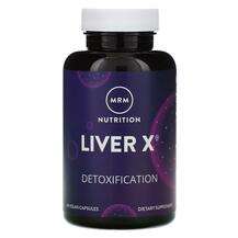 MRM Nutrition, Liver X with BioSorb, Підтримка печінки, 60 капсул