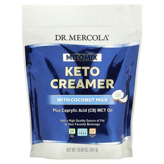 Основне фото товара Mitomix Keto Creamer with Coconut Milk 1, Контроль ваги, 300 г