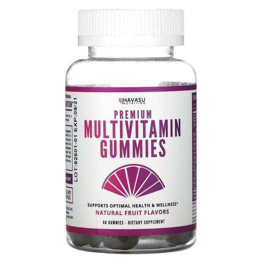Premium Multivitamin Gummies, Мультивітаміни, 60 цукерок