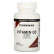 Kirkman, Витамин D-3 1000 МЕ, Vitamin D-3 1000 IU 120, 120 капсул