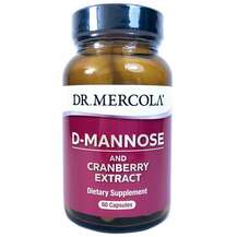 D-Mannose, D-маноза і екстракт журавлини, 60 капсул