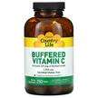 Фото товару Country Life, Buffered Vitamin C 1000 mg 250, Вітамін C, 250 т...