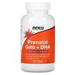 Фото товару NOW, Prenatal Gels + DHA, Вітаміни з DHA для вагітних, 180 капсул