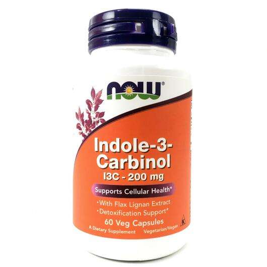Indole-3-Carbinol I3C, Индол-3-Карбинол 200 мг, 60 капсул