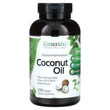Emerald, Coconut Oil, Кокосова олія, 240 капсул