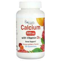 Doctor's Finest, Кальций, Calcium with Vitamin D3 Orange and B...