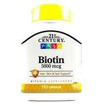 21st Century, Biotin Super Potency 5000 mcg, Біотин 5000 мкг, ...