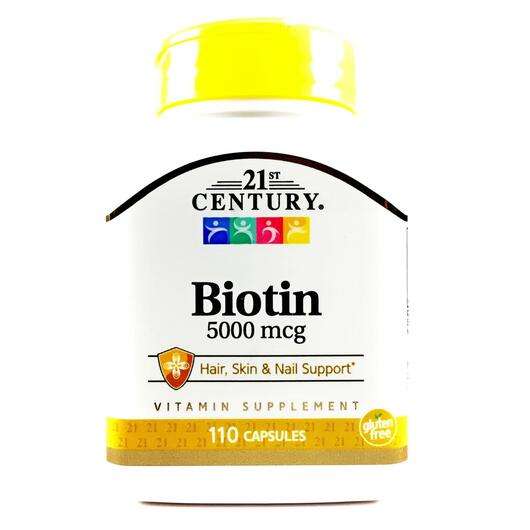 Фото товара Biotin Super Potency 5000 mcg 110 Capsules