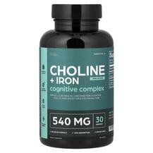 Залізо Choline + Iron Thinbi 60 капсул