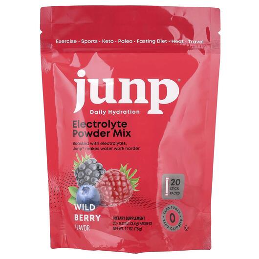 Основне фото товара Electrolyte Powder Mix Wild Berry 20 Stick, Електроліти, 3.8 g Ea
