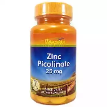 Add to cart Zinc Picolinate 25 mg 60 Tablets
