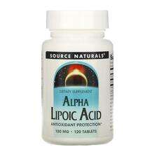 Source Naturals, Альфа-липоевая кислота 100 мг, Alpha Lipoic A...