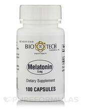 Tech Pharmacal, Melatonin 5 mg, Мелатонін, 100 капсул