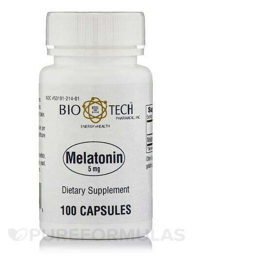 Melatonin 5 mg, Мелатонін, 100 капсул