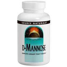 Source Naturals, D-Mannose 500 mg 120, D-Манноза 500 мг, 120 к...