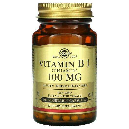 Vitamin B1 100 mg, Тіамін 100 мг, 100 капсул