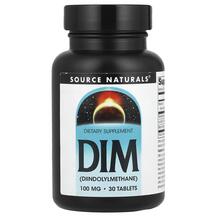 Дііндолілметан DIM 100 mg Source Naturals