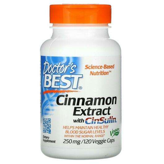 Cinnamon Extract, Екстракт кориці 250 мг, 120 капсул