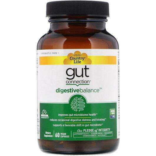 Gut Connection Digestive Balance, Підтримка кишечника, 60 капсул