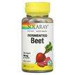 Фото товару Solaray, Fermented Beet 500 mg, Червоний буряк 500 мг, 100 капсул