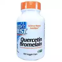 Doctor's Best, Quercetin Bromelain 500 mg, Кверцетин, 180...