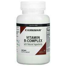 Kirkman, B-комплекс, Organic Vitamin B-Complex 90, 90 капсул