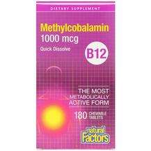 Natural Factors, B12 Methylcobalamin 1000 mcg, Вітамін B12, 18...