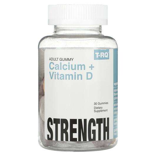 Calcium + D Strength, Кальцій та D3, 30 цукерок