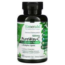 Emerald, PureWay-C + R-Alpha Lipoic 250 mg, R-Ліпоєва кислота,...