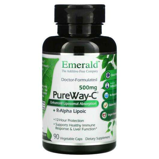 PureWay-C + R-Alpha Lipoic 250 mg, R-Ліпоєва кислота, 90 капсул