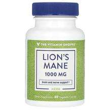 The Vitamin Shoppe, Lion's Mane 1000 mg, Гриби Левова грива, 6...